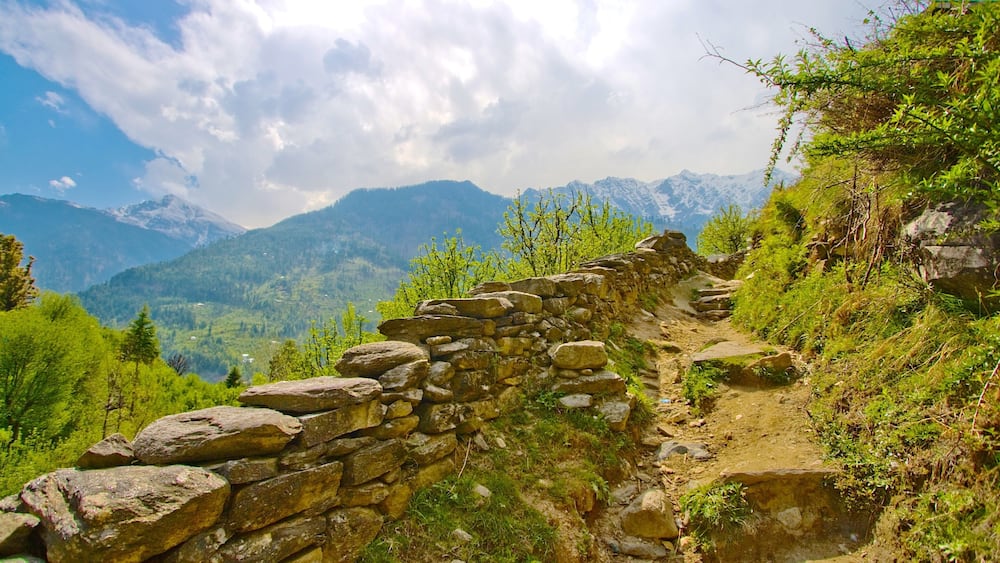 Manali showing landscape views and tranquil scenes