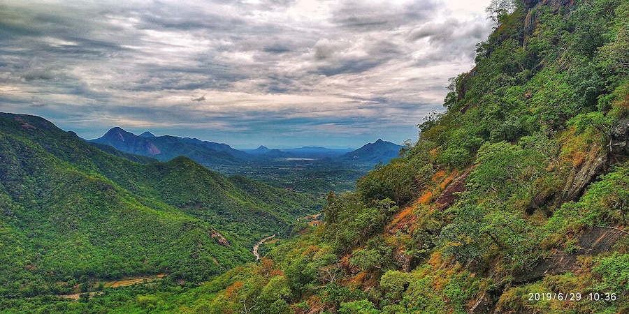On the way to Araku Valley. It was shot from the train.
