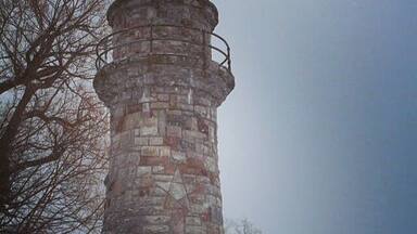 The lighthouse in the village of Lancaster on lake avenue. #lighthouse #winter #lancaster #buffalo #lake #comopark