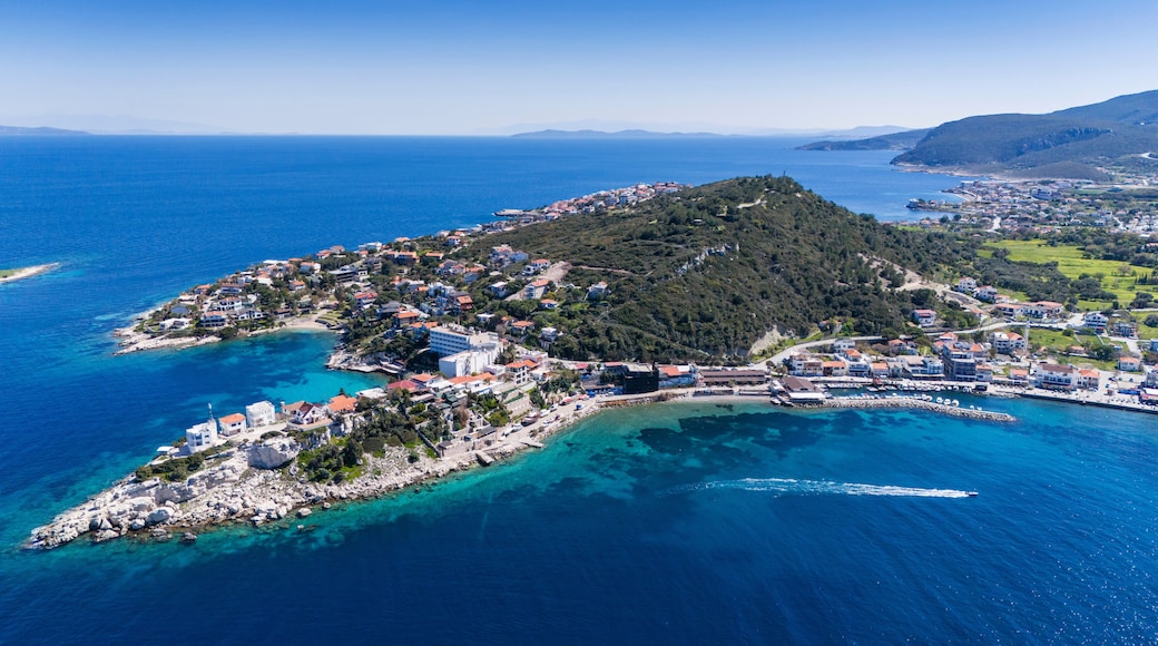 Scenic view of Karaburun izmir Turkey