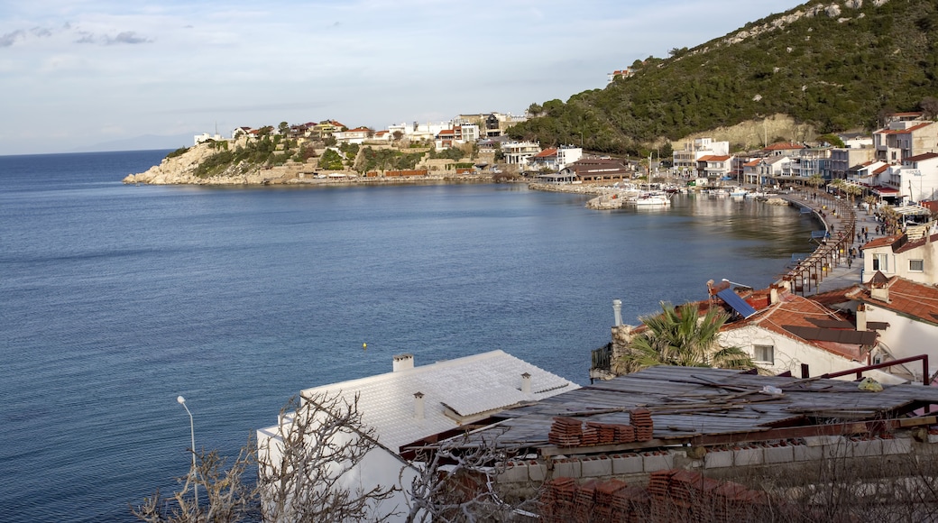 Karaburun / Izmir / Turkey, February 4, 2019, Panaromic view in Karaburun, Izmir