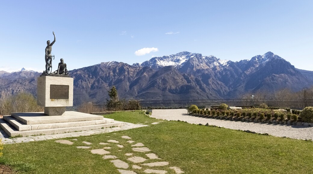 Monument in memory of cyclists Ghisallo