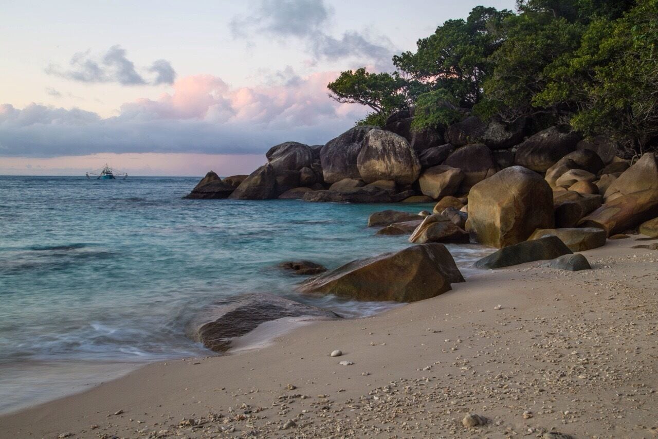 Muddy Beach on Fitzroy Island. Such a gorgeous spot just a short walk from the resort. 