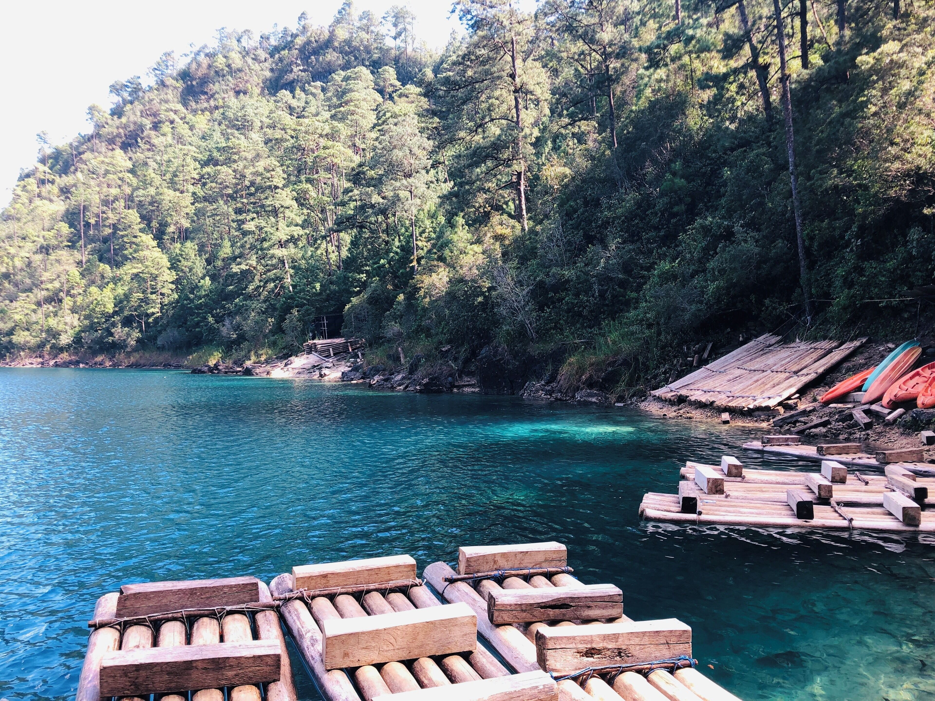 To avoid pollution you can only go to the other side in those #culture #mexican #chiapas #nature #ecofriendly