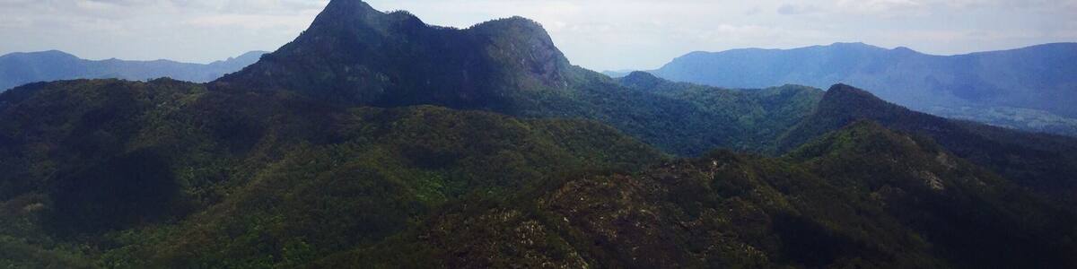 Mt Warning from the air. It pays to have friends who can get you to high places. #captaincook #mtwarning #aerialshot #australia #blue