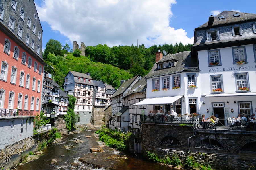 The Old Town of Monschau, Germany