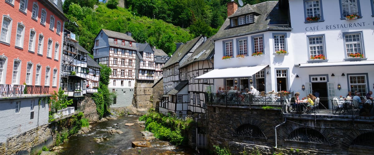The Old Town of Monschau, Germany