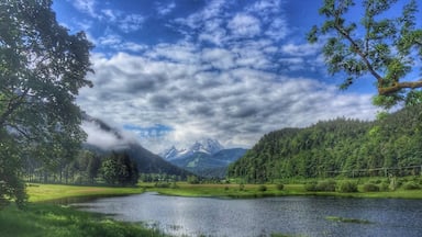 Berchtesgadener Land in the Bavarian Alps