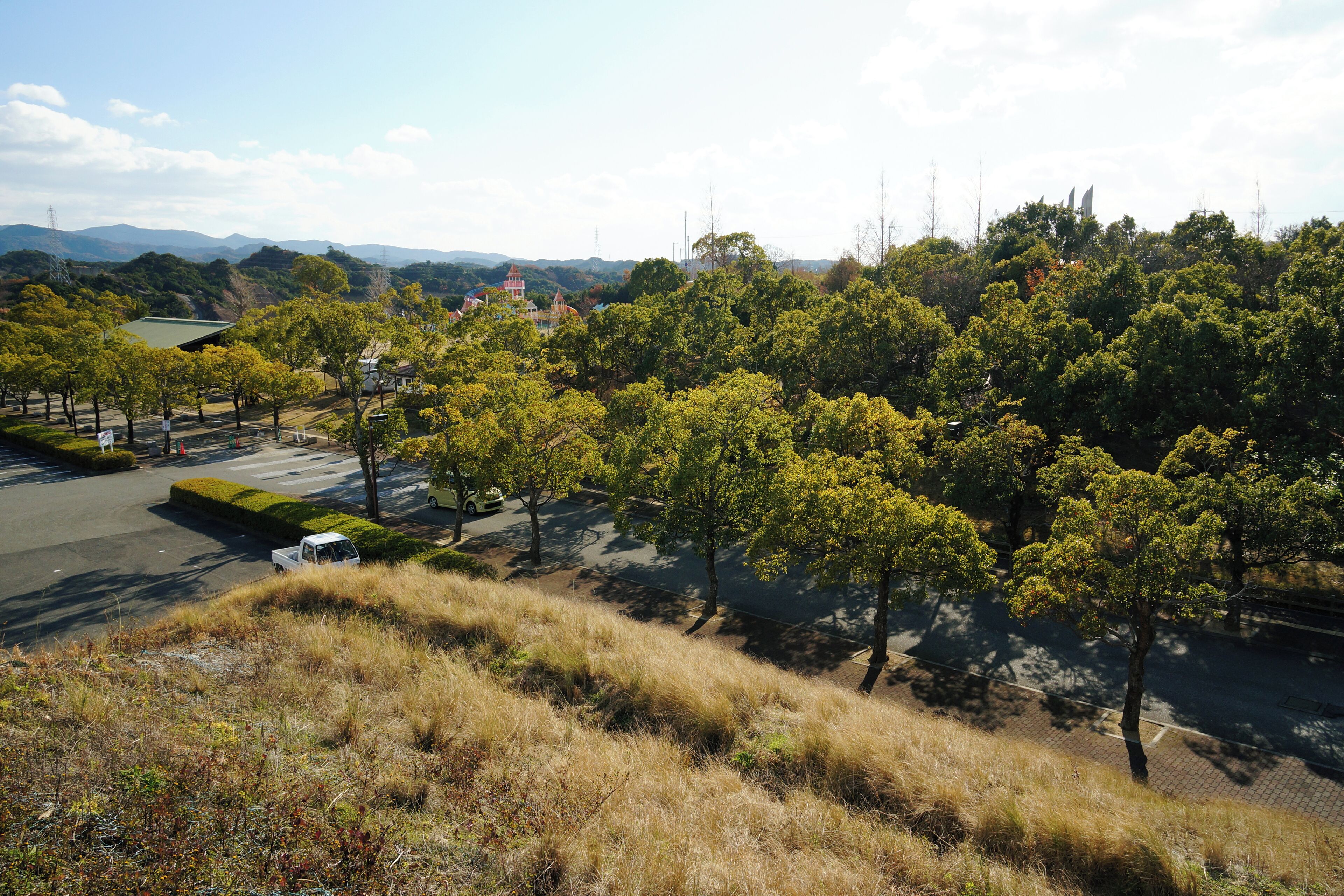 Shinjo Park in Tanabe, Wakayama prefecture, Japan.