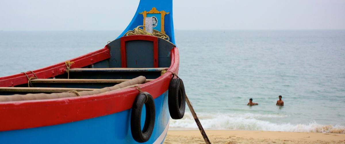 Mararikulam which includes a sandy beach