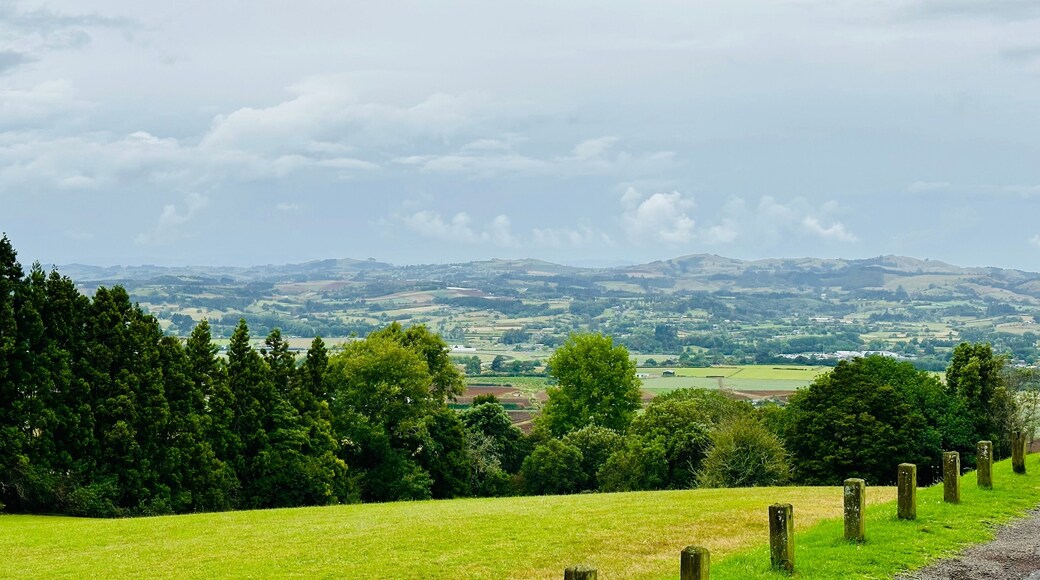 landscape of Pukekohe, New Zealand