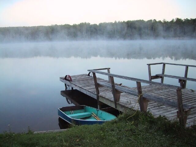 Misty morning early June
