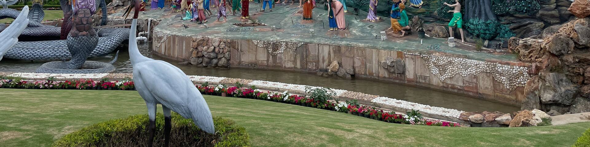 Prem Mandir is a Hindu temple dedicated to Shri Radha Krishna, located in the holy city of Vrindavan, Uttar Pradesh, India