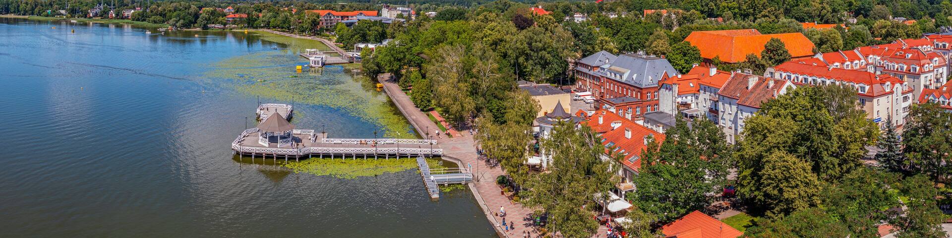 Ostróda-miasto położone na Mazurach na Pojezierzu Iławskim