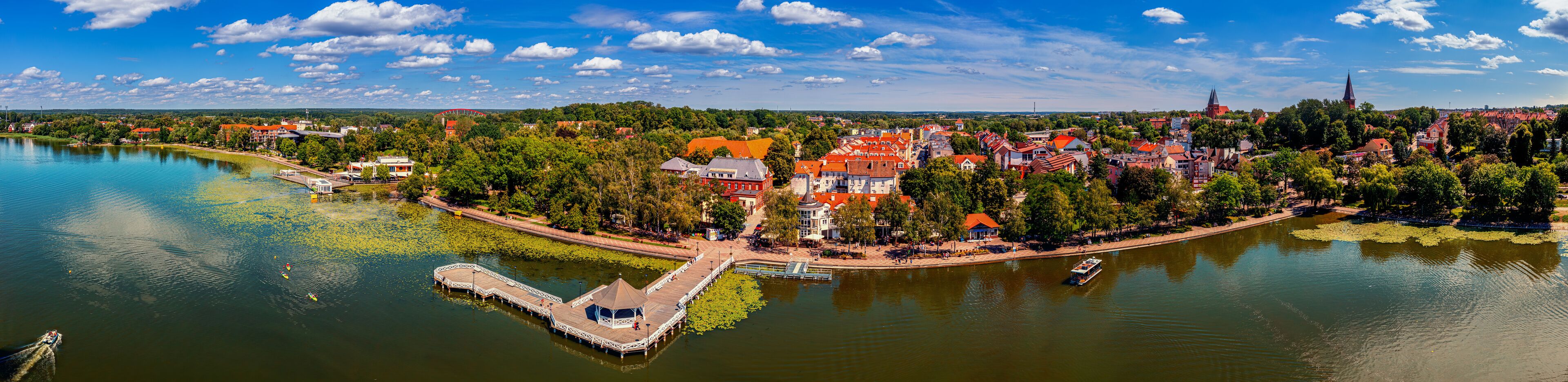  Ostróda-miasto położone na Mazurach na Pojezierzu Iławskim