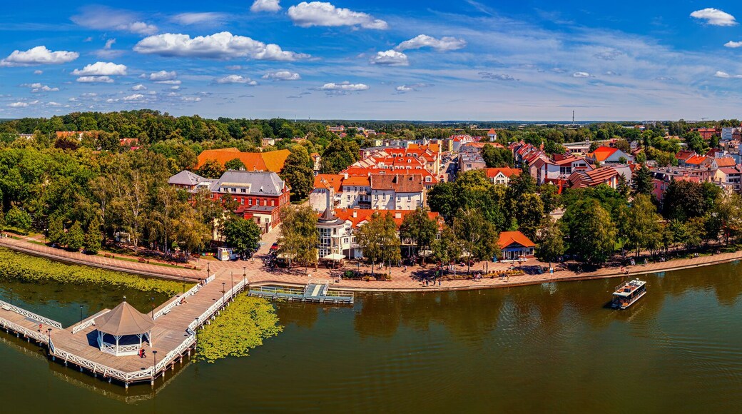 Ostróda-miasto położone na Mazurach na Pojezierzu Iławskim