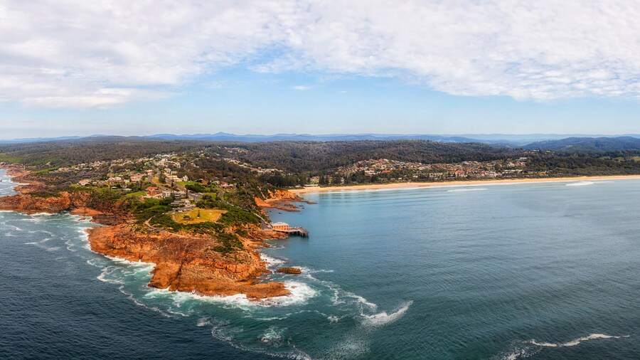 D Tathra Headland to beach pan