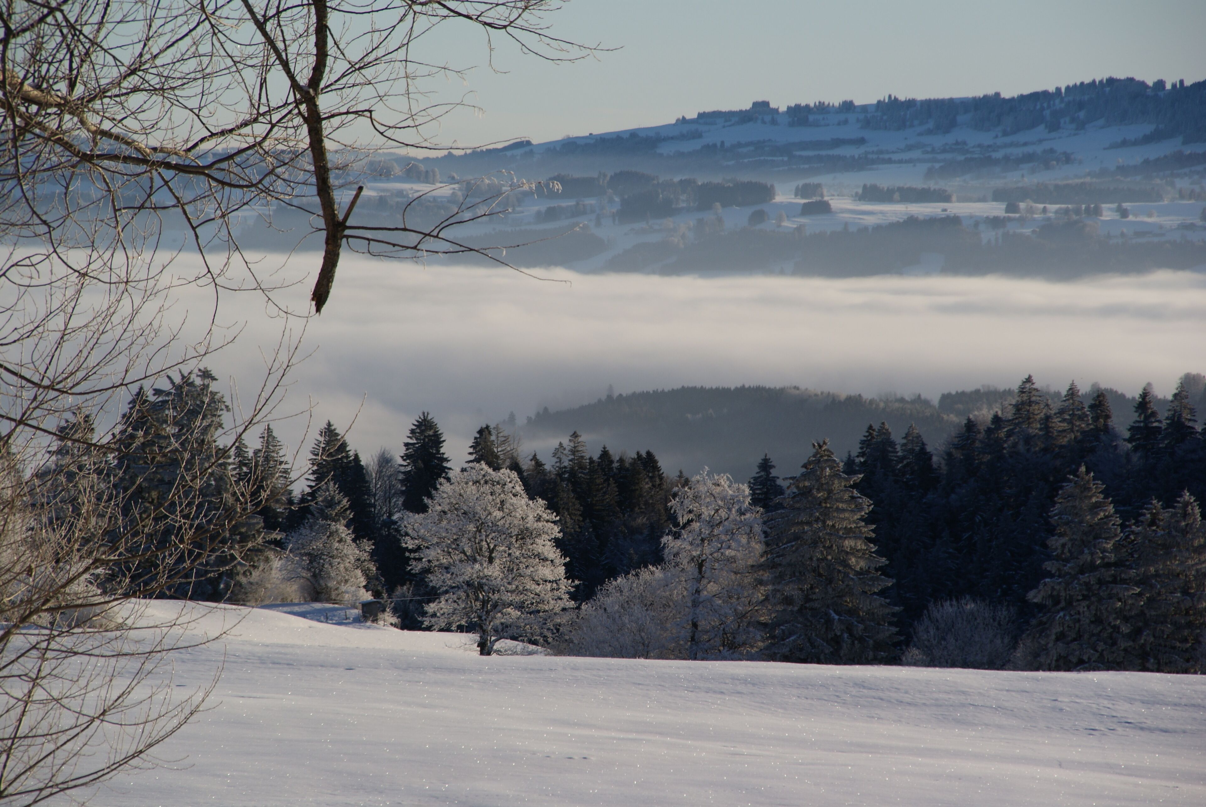 Winterlandschaft Waltenhofen