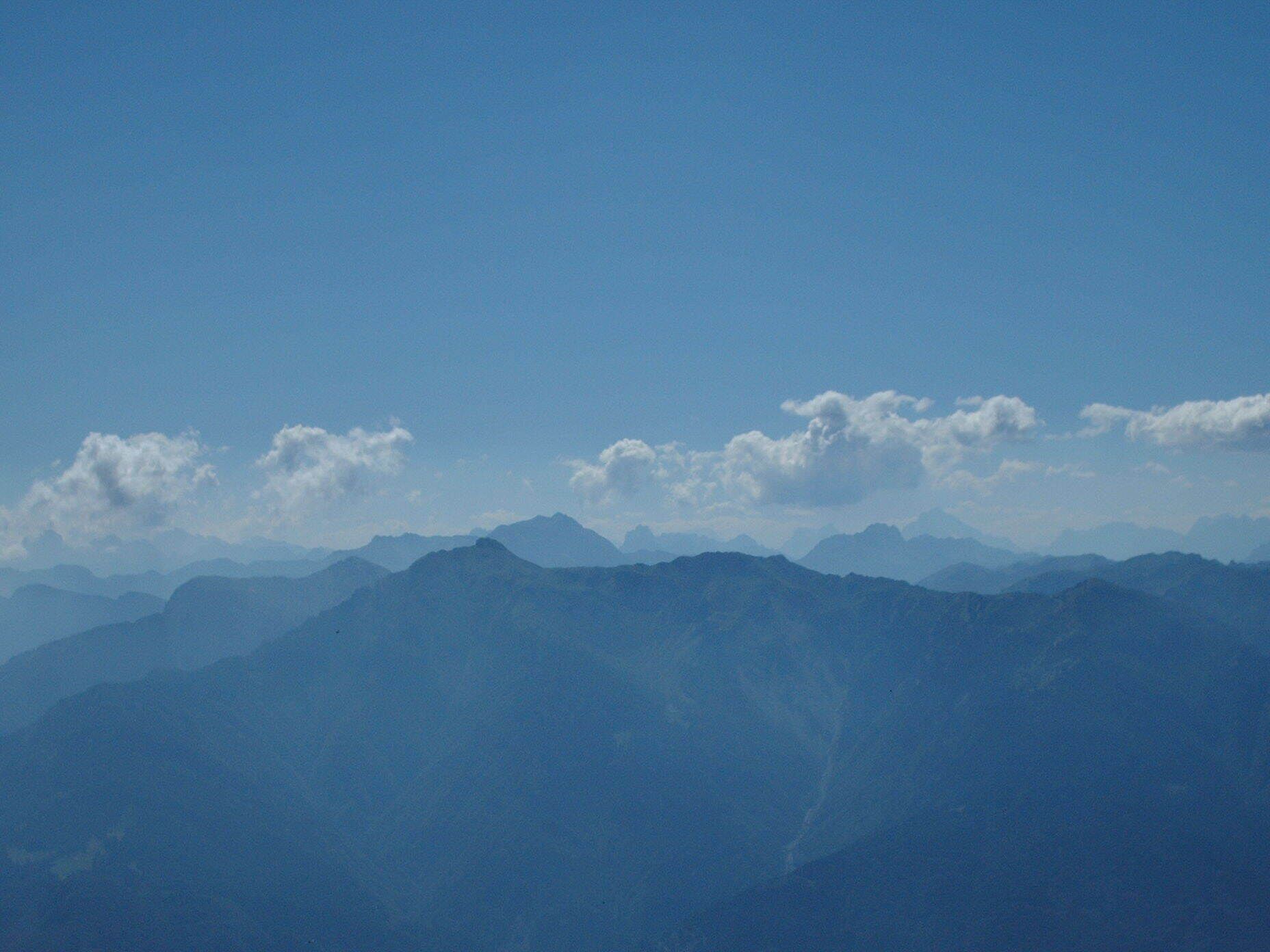 PANORAMA DAL MONTE TAMAI 2000 slm