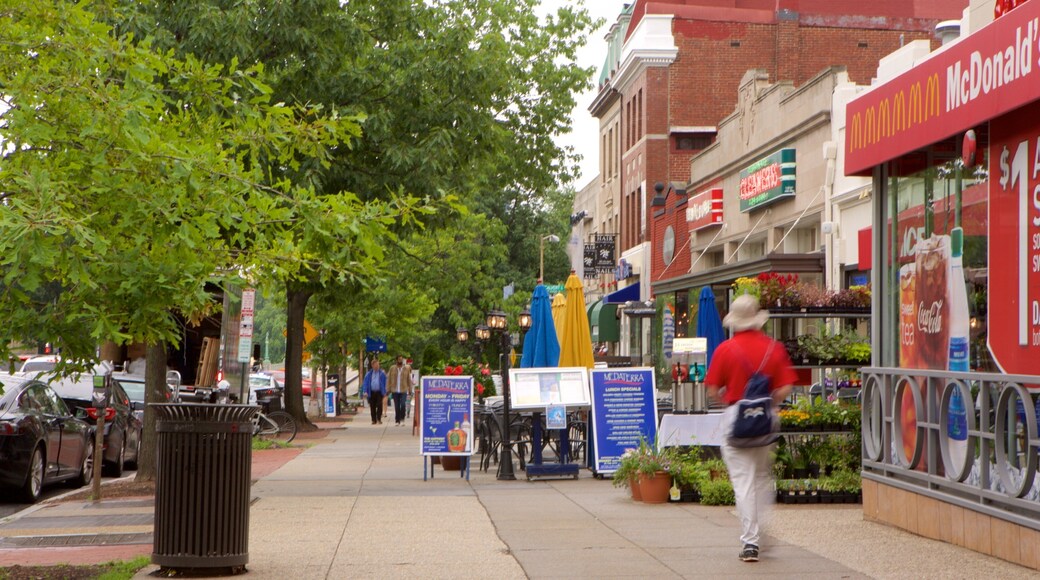 Woodley Park which includes street scenes
