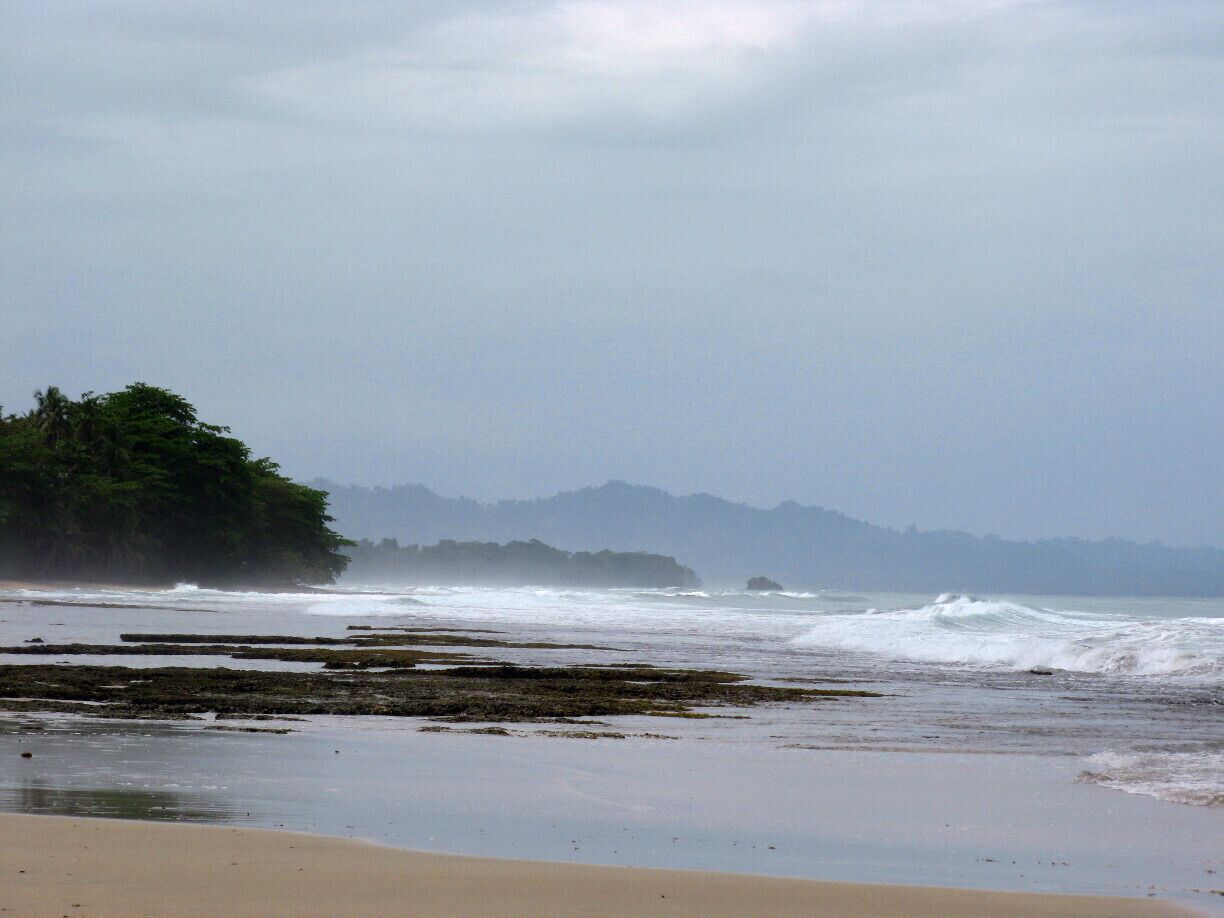 A misty morning on the beach.  Beautiful and secluded beaches that go on for miles in this area.
