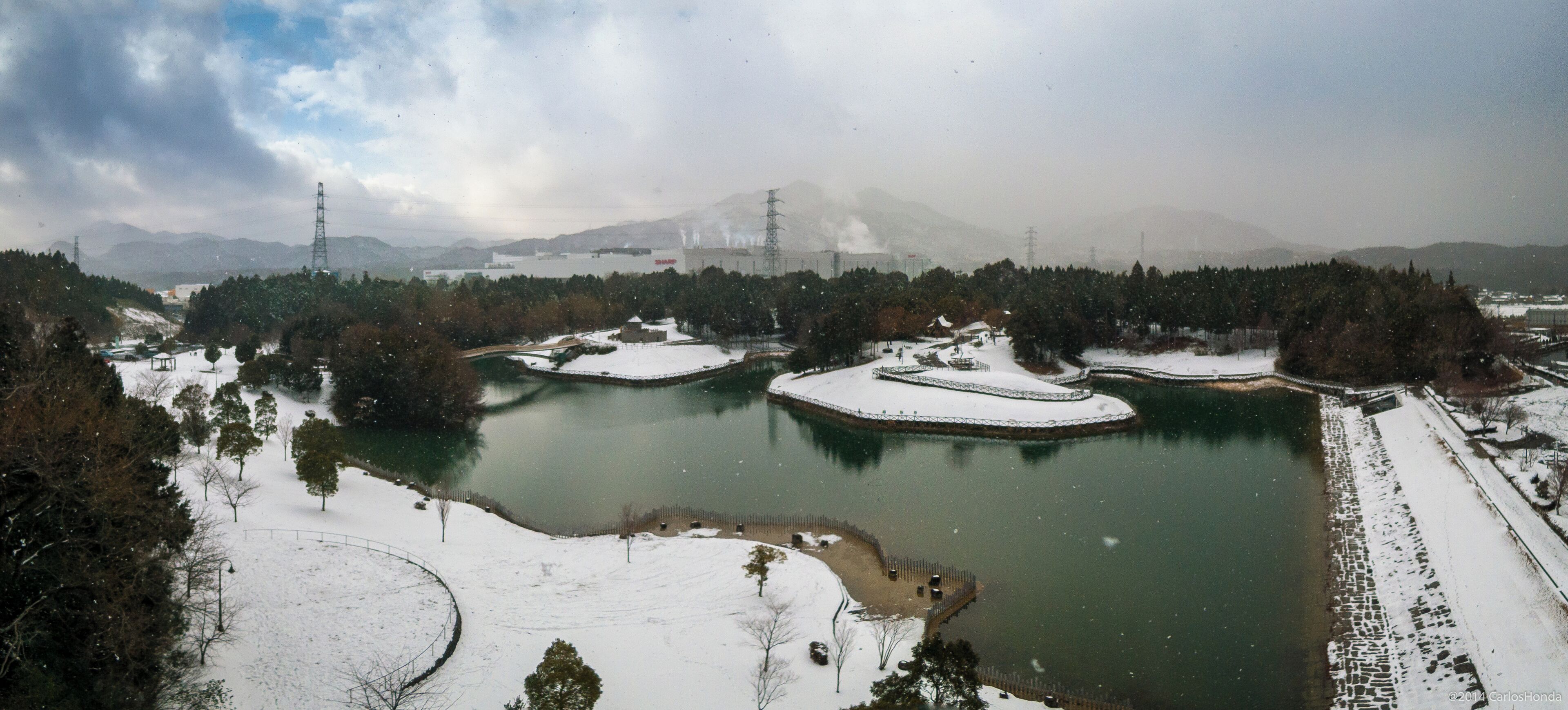 Sunshine Park com neve