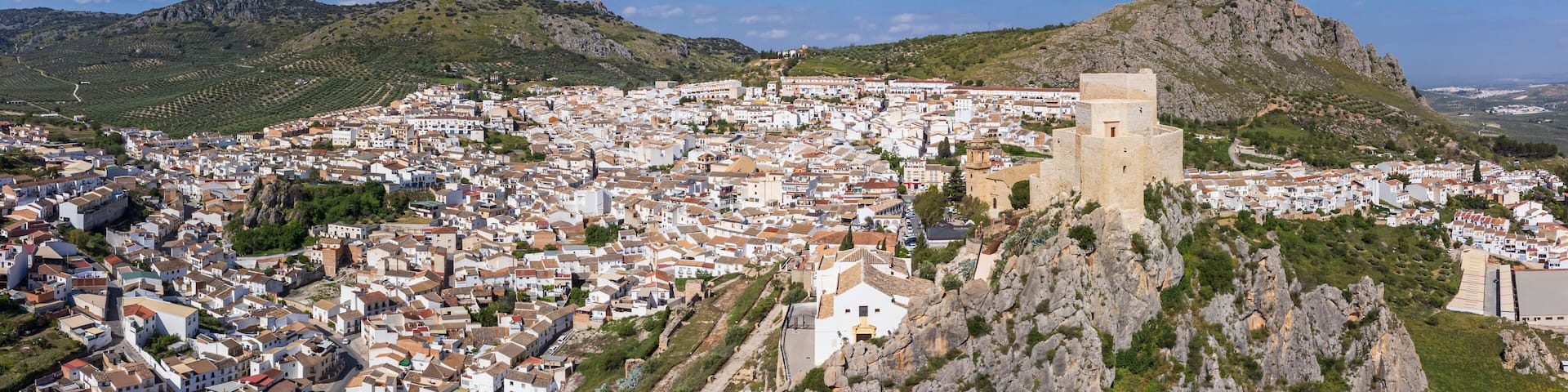 Luque, Islamic castle of Luque, province of Córdoba, Sierra Subbética, Andalusia, Spain