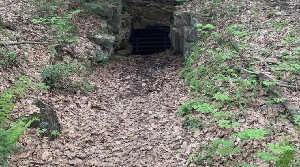 An old graphite mine rife with dark local legends and folklore