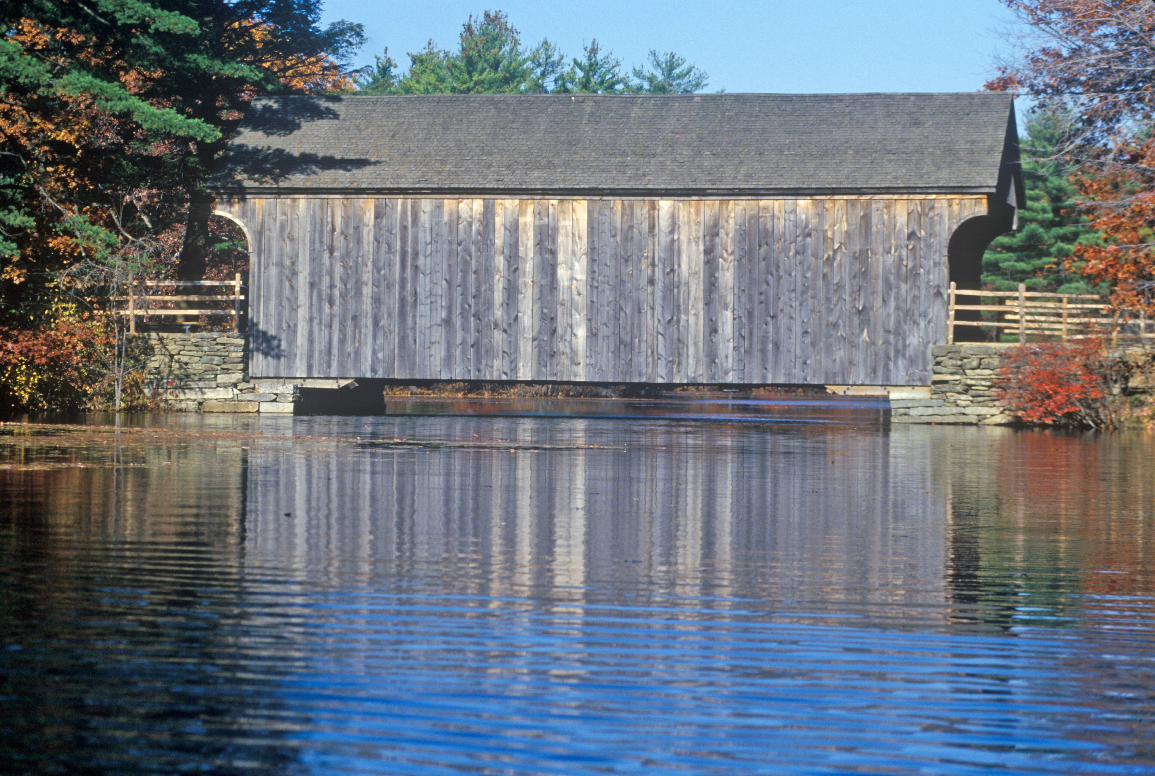 Old Covered Bridge, Sturbridge, Massachusetts