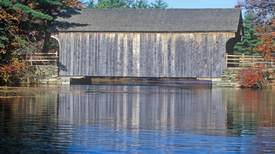 Old Covered Bridge, Sturbridge, Massachusetts