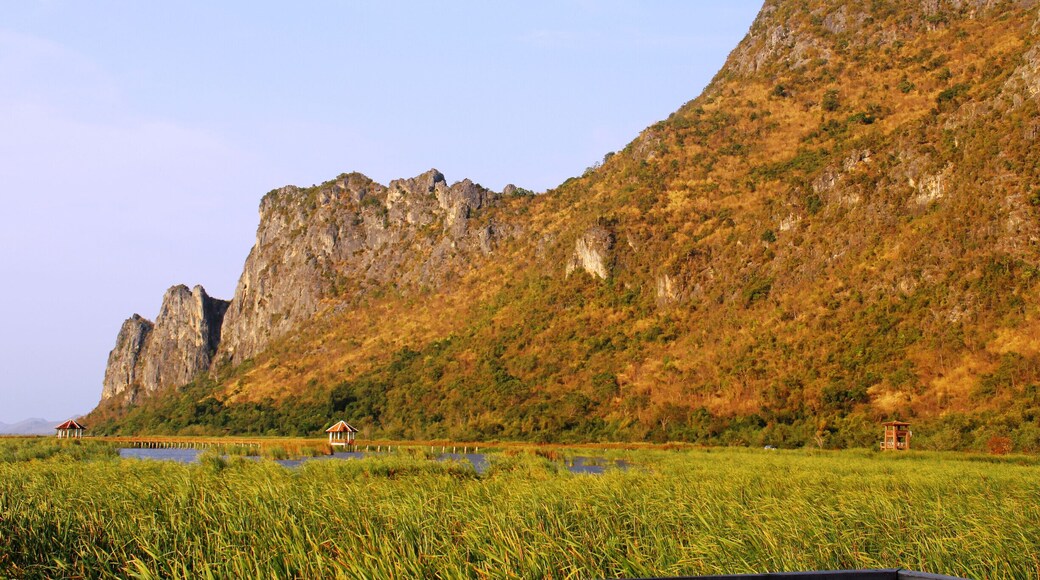 Khao Sam Roi Yot is a marine national park in Sam Roi Yot district, Prachuap Khiri Khan Province. The park is very good for pictorials on sunrise or sunset.
