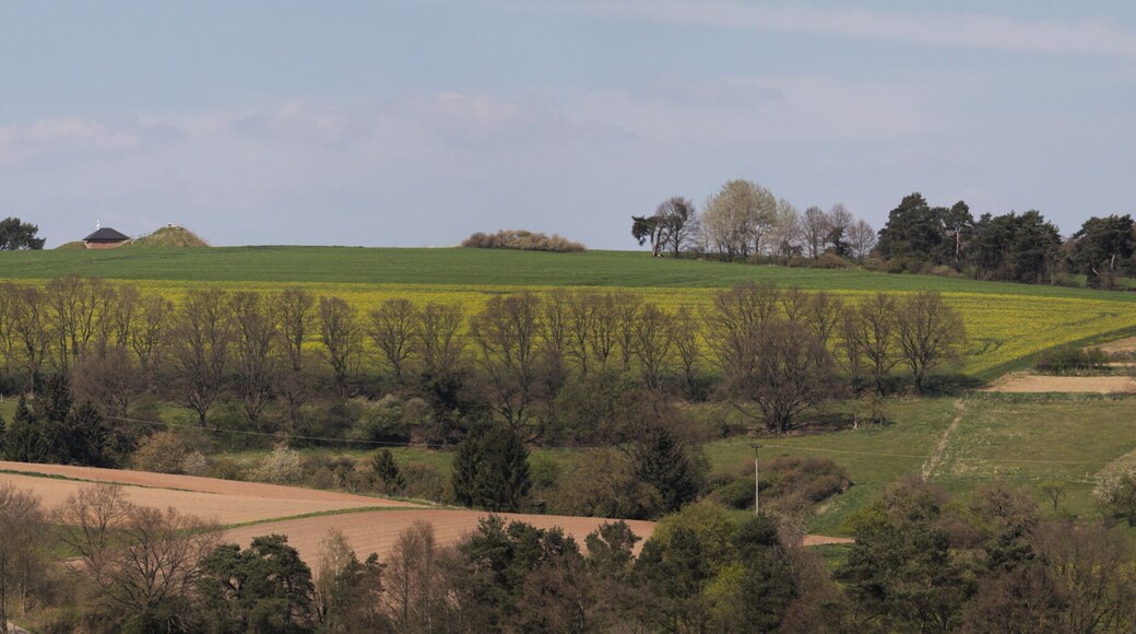Panoramic view of Schlitz Quebst, Schlitz, Hesse, Germany