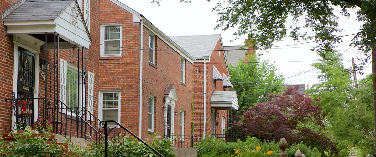 Langdon featuring a house and a park