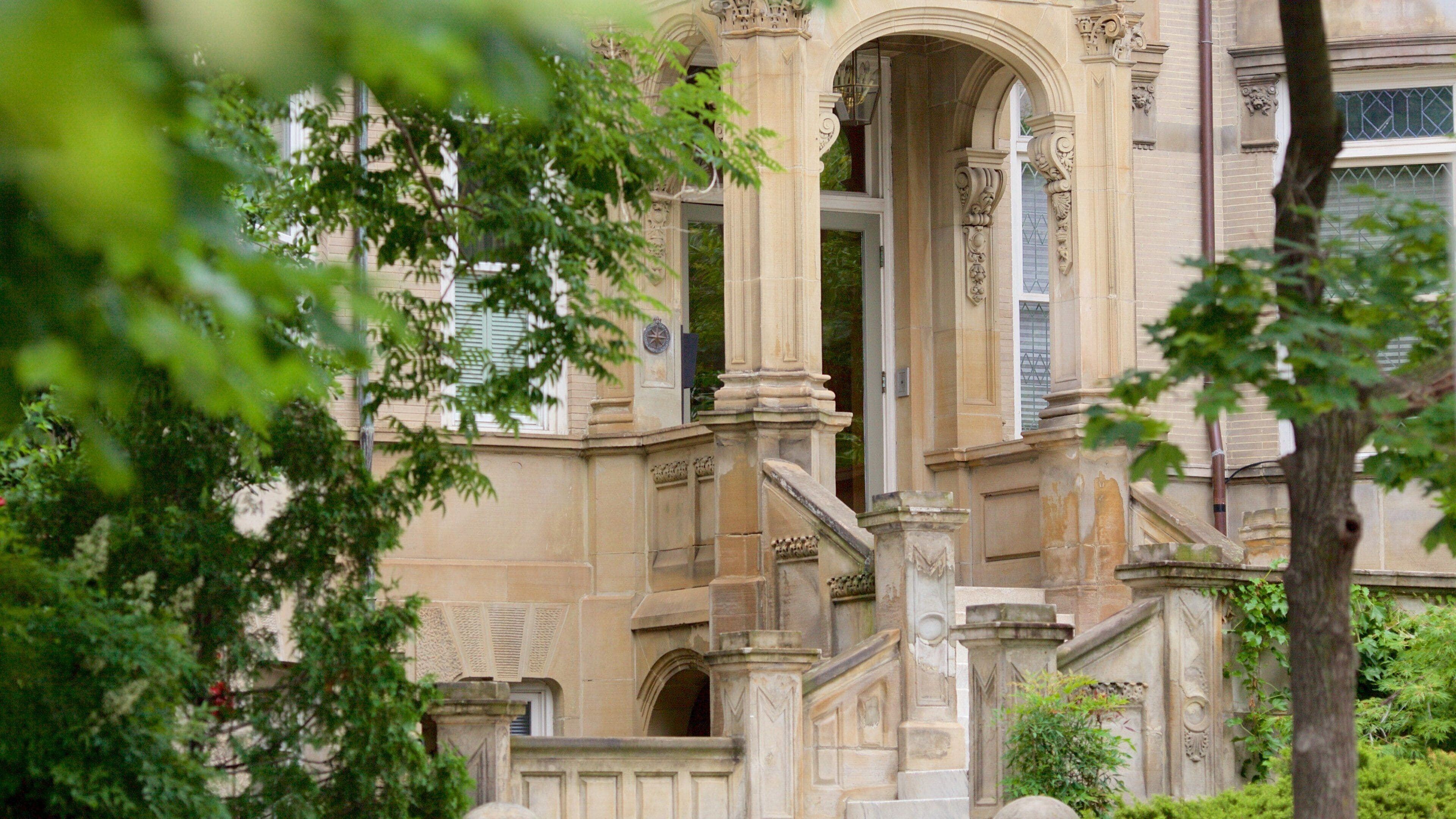 Gallaudet which includes an administrative buidling and heritage elements