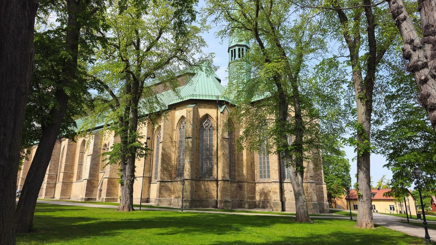 Linköping Cathedral is an active Lutheran church in the Swedish city of Linköping, the episcopal seat of the Diocese of Linköping in the Church of Sweden.