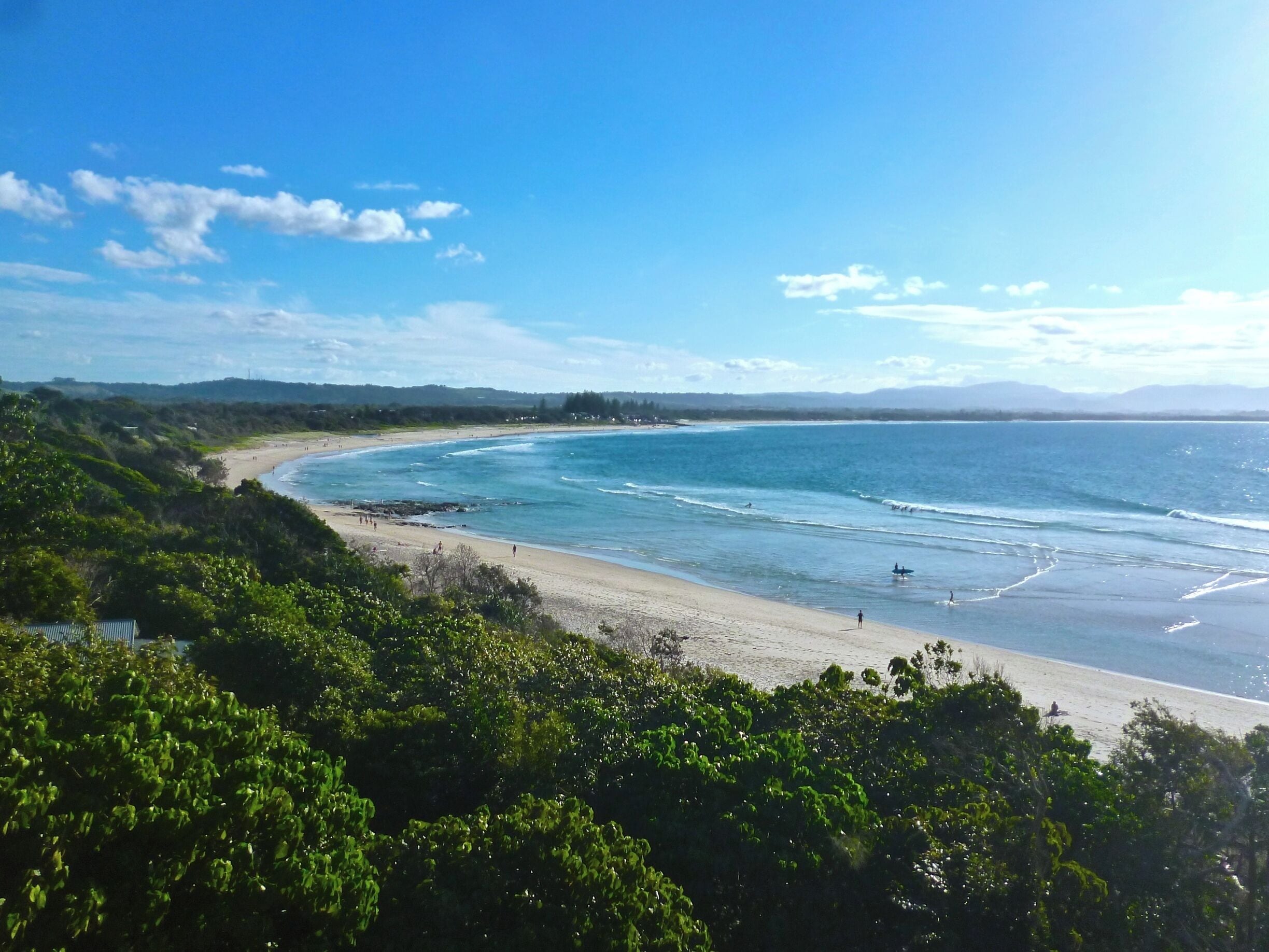 The view back towards Byron Bay on the walk to the lighthouse is beautiful and a great place to spot dolphins!

www.cheskiesgaplife.com