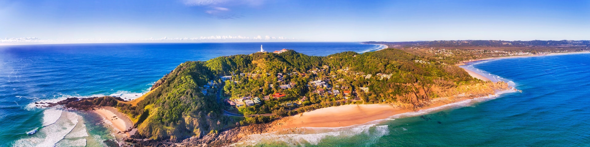 D Byron bay head beach close