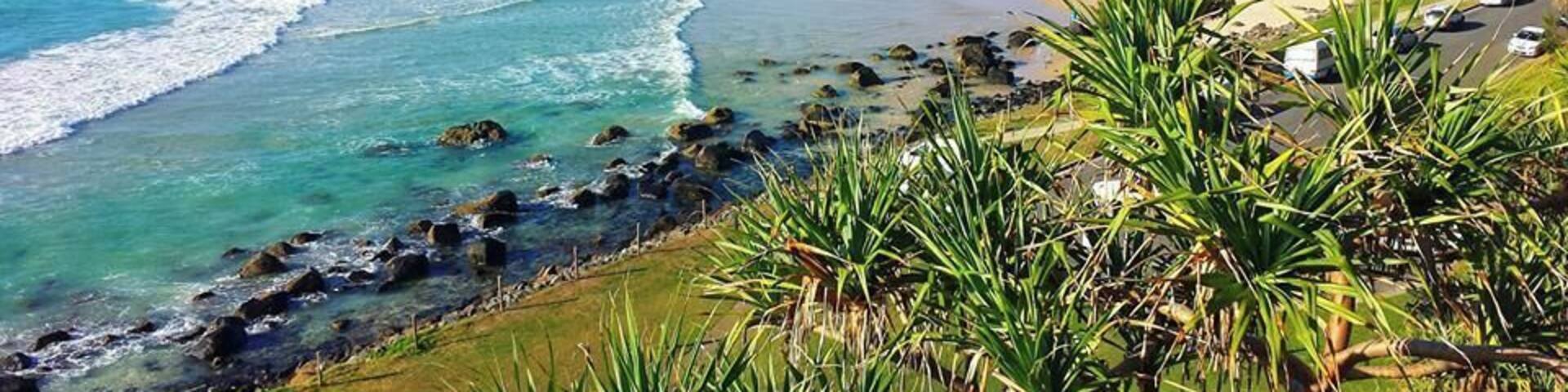 Duranbah Beach, or "Dee-bah" to the locals, is another famous surf beach just over the #Queensland border in NSW.