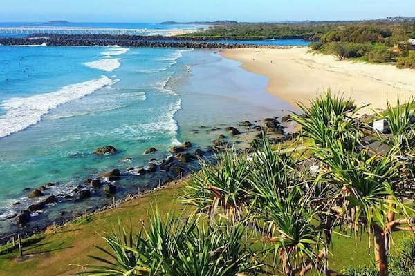 Duranbah Beach, or "Dee-bah" to the locals, is another famous surf beach just over the #Queensland border in NSW.