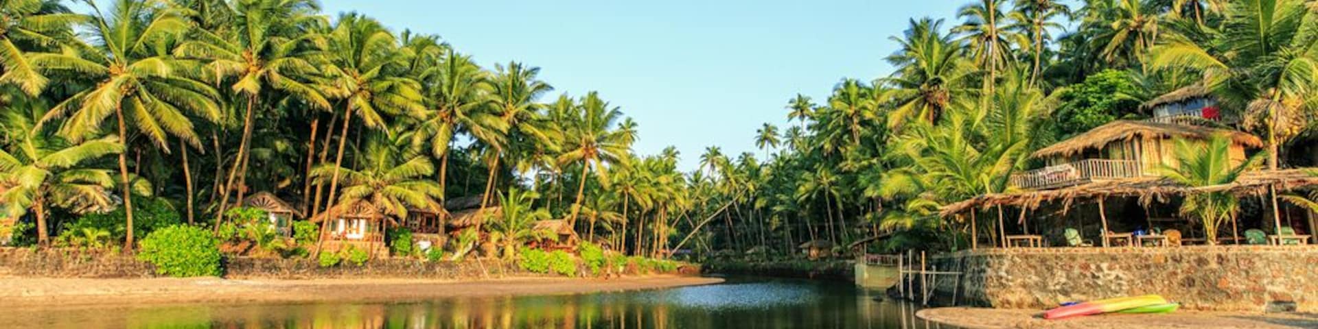 Beautiful lagoon, Cola beach, South GOA, India.; Shutterstock ID 757777537; PO: Hcom Destination Content neighborhoods; Client: Hotels.com; Other: Hcom brand budge