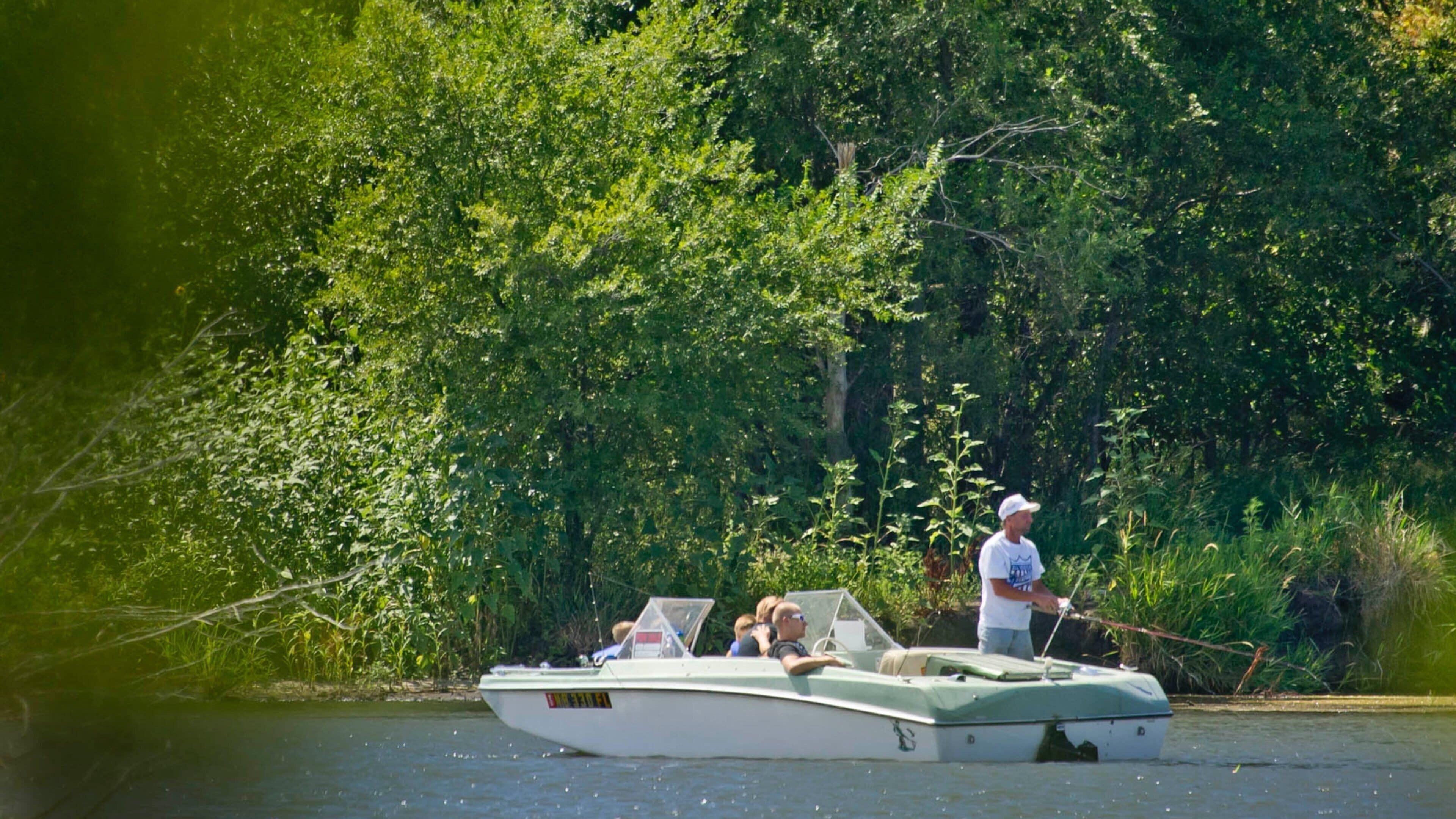 York featuring boating, fishing and a lake or waterhole