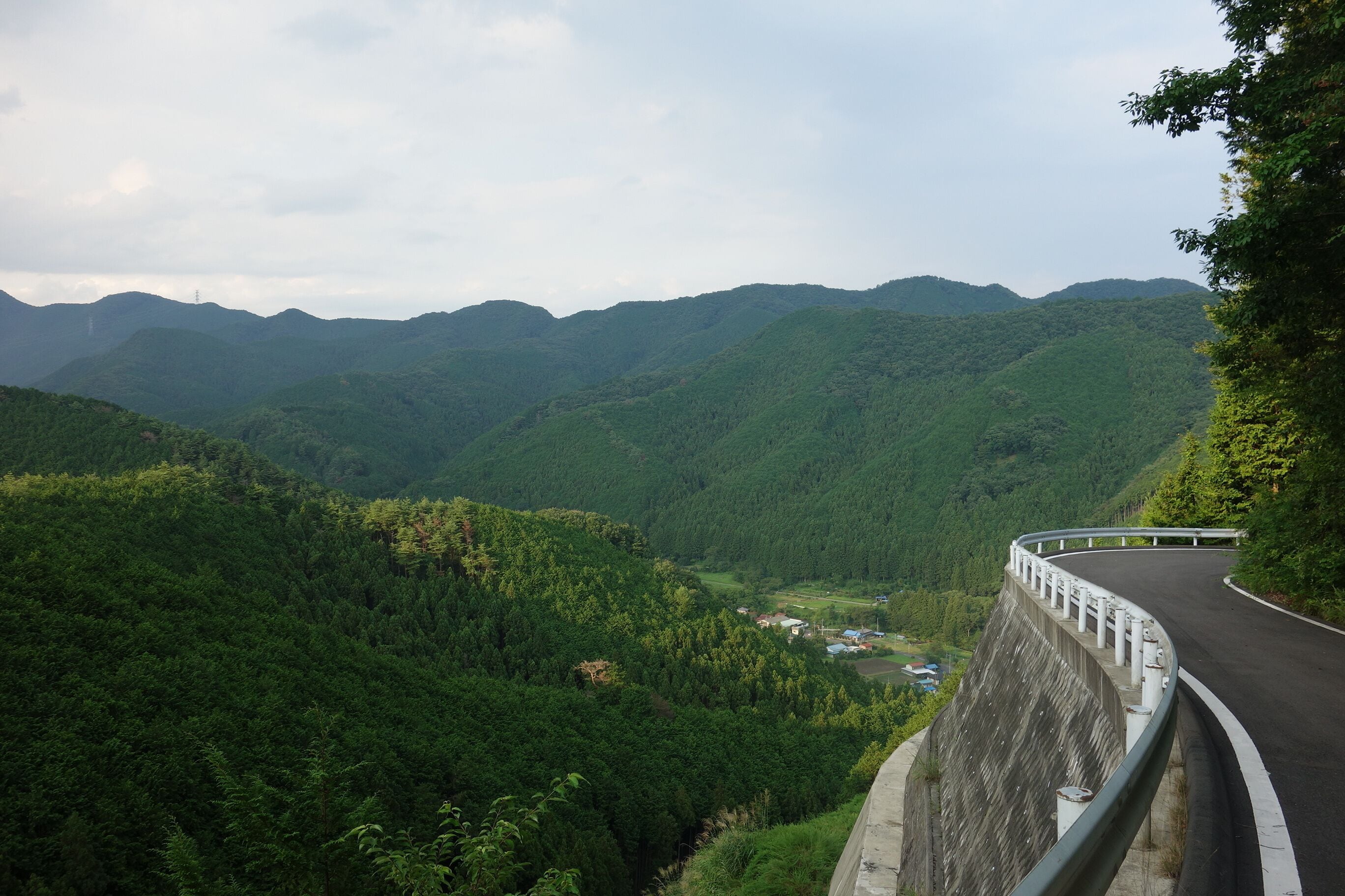 林道牛の沢出原線 20150815