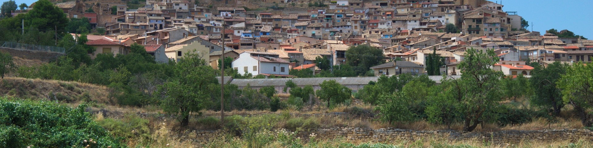 Municipality of Fresneda in the autonomous community of Aragon in Spain