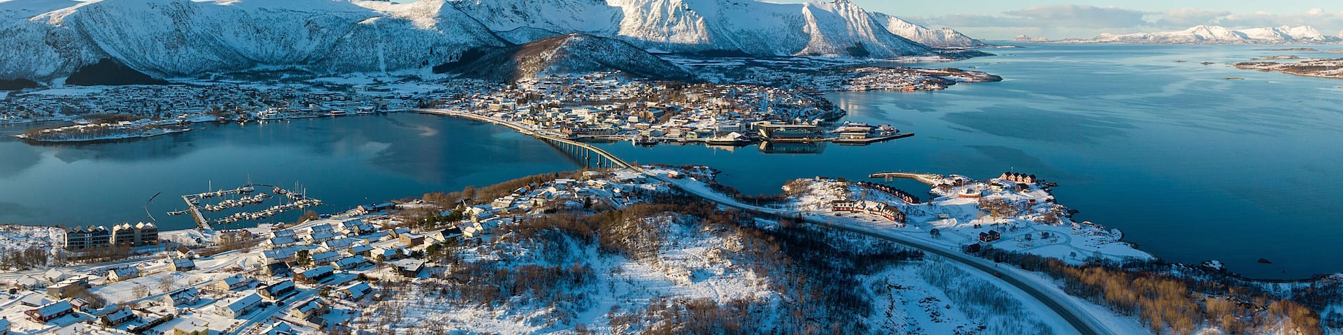 Panorama of Stokmarknes