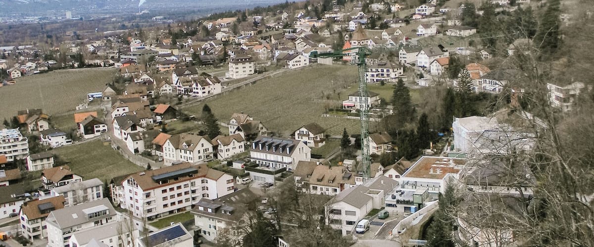 Quaint little place with a definite regal air. Bus only as there is only a short train line connecting Switzerland and Austria 😊