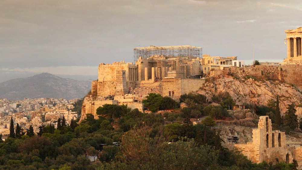 acropolis panoramic view
