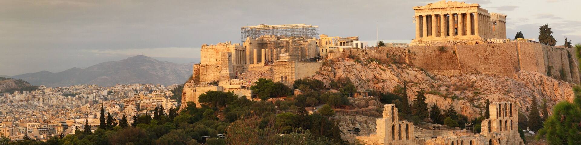 acropolis panoramic view