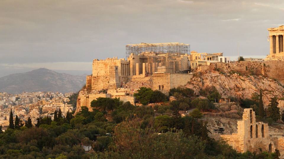 acropolis panoramic view