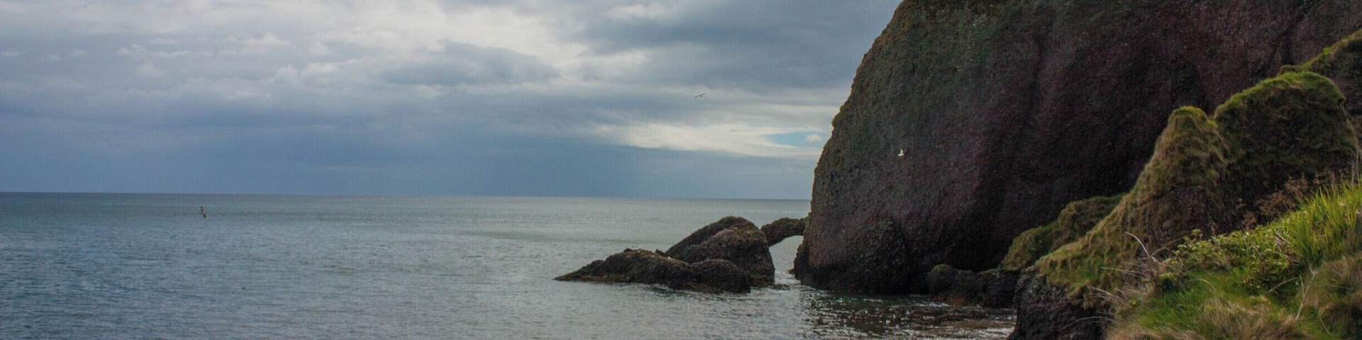 Antrim Coast - Scene from Game of Thrones was filmed here - When Davos rows Melisandre in under Storms End in Season 2 #GOT