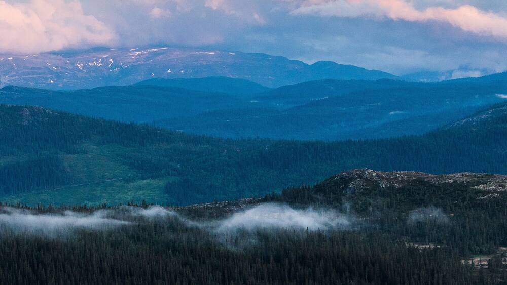 Gaustatoppen Norway Telemark Scandinavi